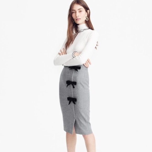 J. Crew Dresses & Skirts - NWT J. Crew Bow Seam Pencil Skirt 8, 12P